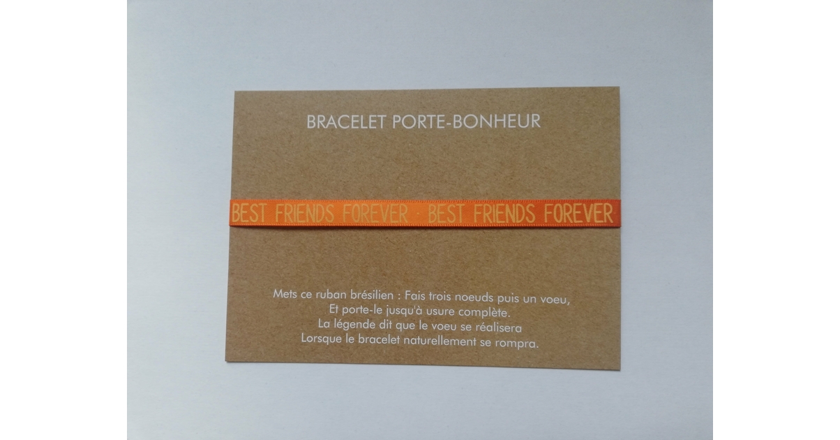 Bracelet meilleur ami fille garçon | Prix et caractéristiques